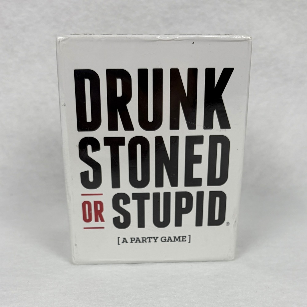 NEW Drunk Stoned or Stupid A Party Game 250 Card Adult Card Game